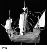 Pinta ship from Columbus' fleet